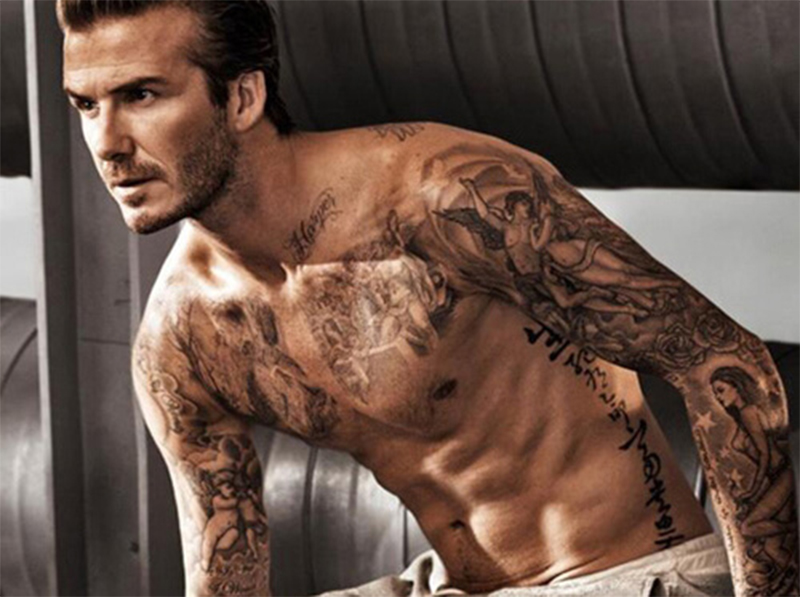 Giải mã ý nghĩa hình xăm David Beckham: Thể hiện tình yêu tuyệt vời với Victoria